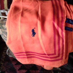 Vintage Ralph Lauren Purple Label Shawl Scarf